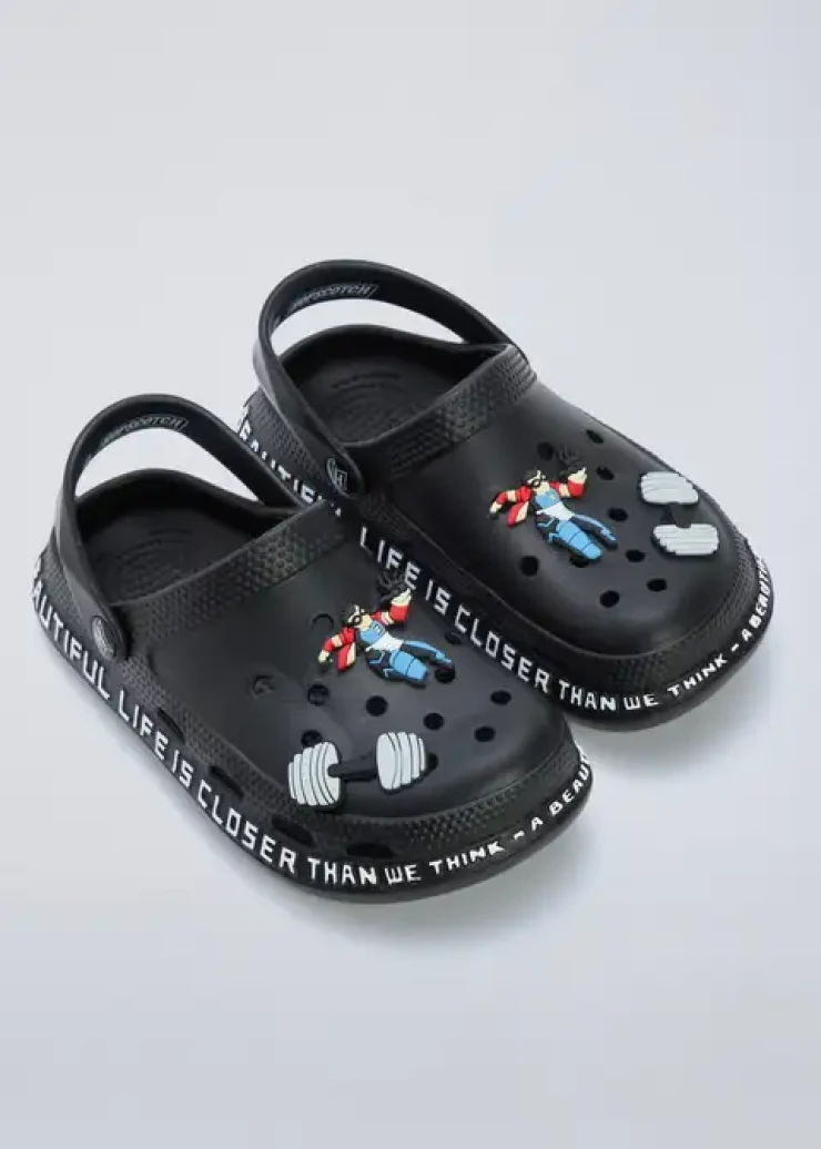 Superman Applique Clogs